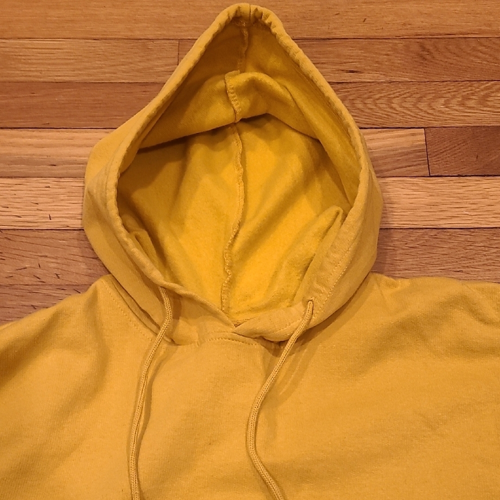 Men's Yellow Hoodie - Picture 2 of 8